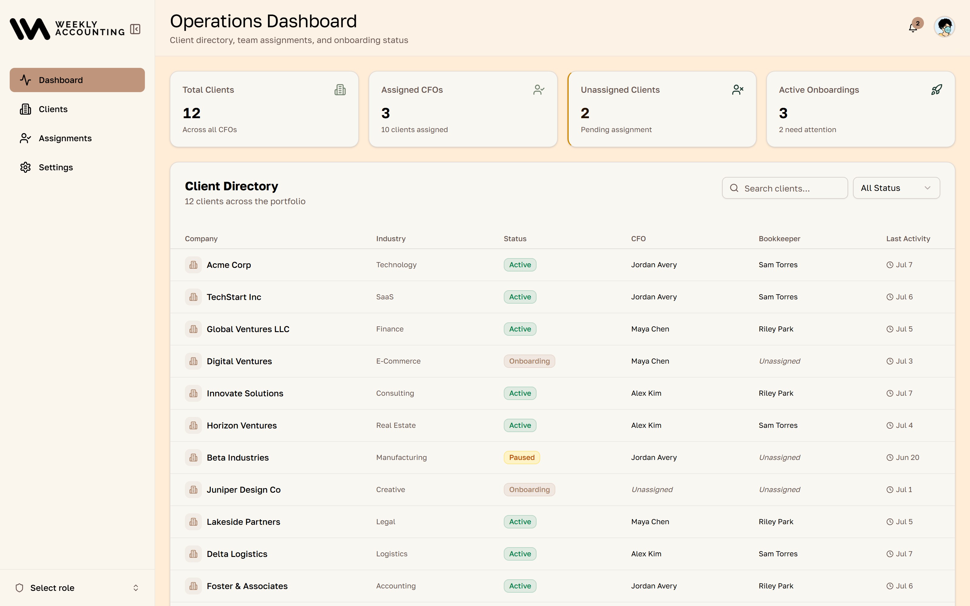 BrightZen OS — Operations.